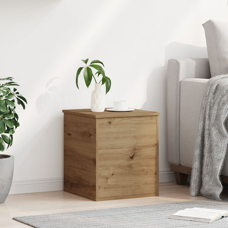 Storage Box - Artisan Oak - 40X42X46 Cm - Engineered Wood