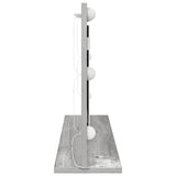 Vanity Mirror Grey Sonoma Particle Board, Glass 80 X 45 X 18 Cm
