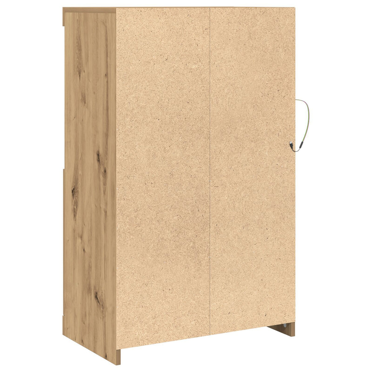 Sideboard With Led Lights Artisan Oak 60,5X37X100 Cm