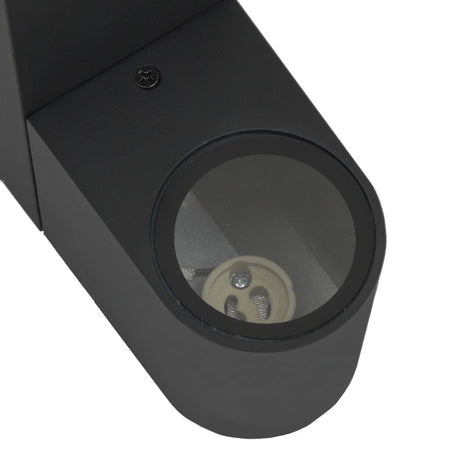 Outdoor Wall Lights Black Stainless Steel Ip44