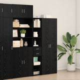 Highboard Artisan Oak 30X42,5X185 Cm Engineered Wood