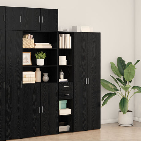 Highboard Artisan Oak 30X42,5X185 Cm Engineered Wood