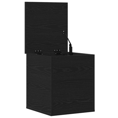 Storage Box In Black Oak - 40X42X46 Cm - Made Of Engineered Wood