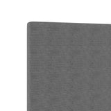 Headboard Plain Design Corduroy Fabric