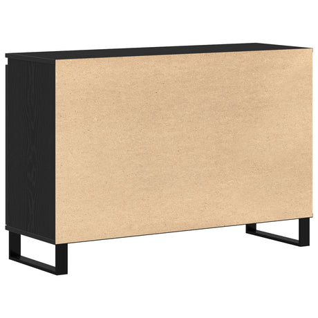 Sideboard Black Oak 104X35X70 Cm Engineered Wood