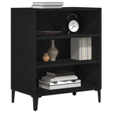 Black Oak Sideboard - 57X35X70 Cm, Engineered Wood