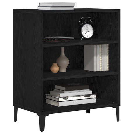 Black Oak Sideboard - 57X35X70 Cm, Engineered Wood