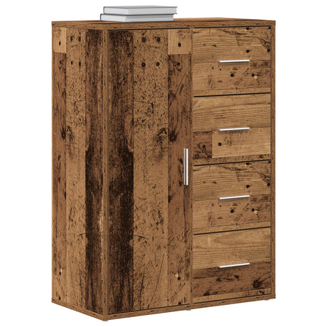 Sideboard Old Wood 60X31X84 Cm Engineered Wood