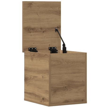 Storage Box Artisan Oak 30X35X35 Cm Engineered Wood