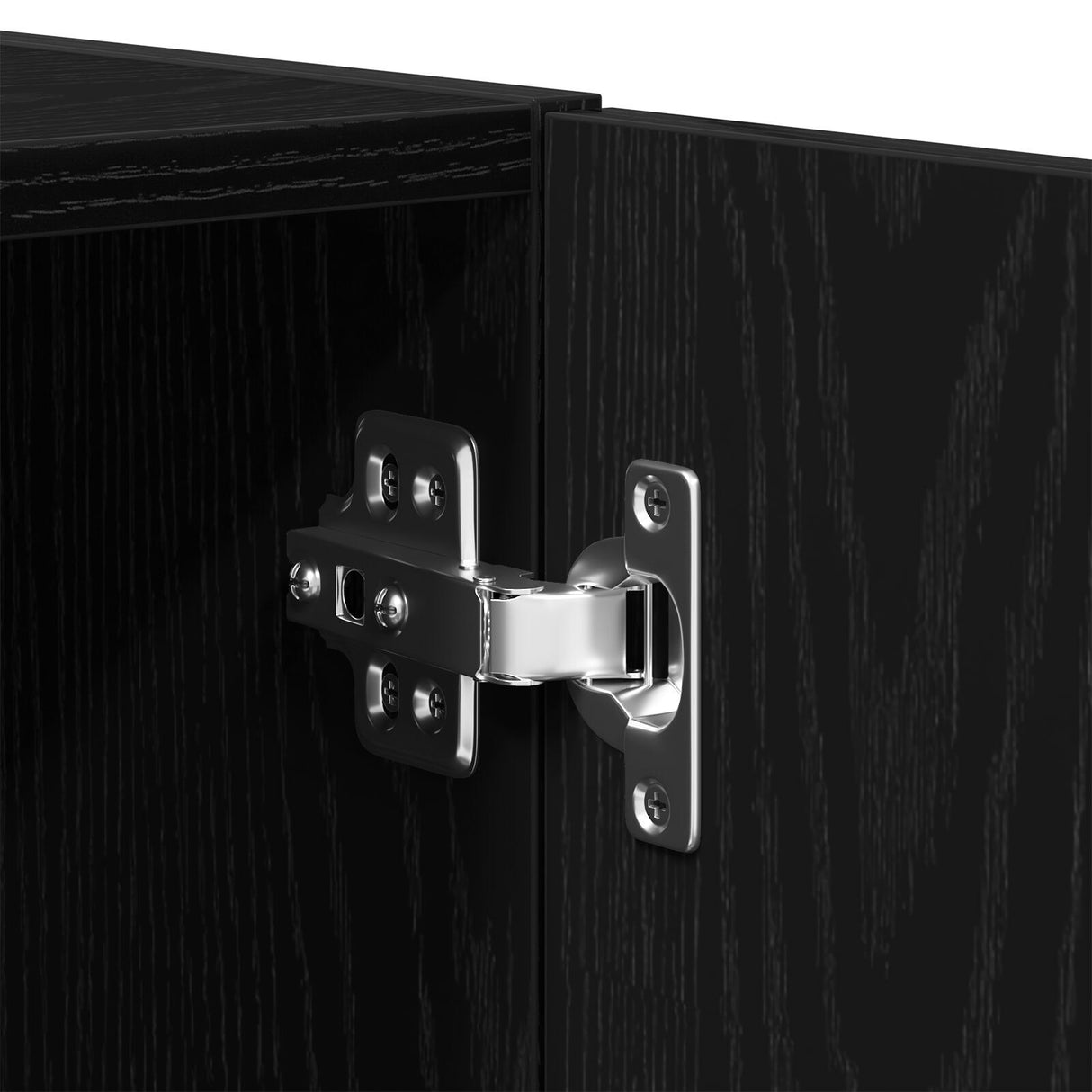 Wall Cabinet Black Oak 70X42,5X40 Cm Engineered Wood