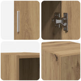 Wall Cabinet Artisan Oak 30X42.5X40 Cm Engineered Wood
