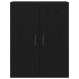 Highboard Black Oak 69,5X34X90 Cm Engineered Wood