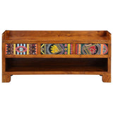 Shoe Bench 100X35X45 Cm Solid Wood Acacia
