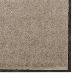 Rectangular Door Mat In Beige - 120X300 Cm