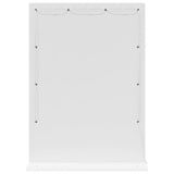 Vanity Mirror With Led Lights White 70X50X18 Cm