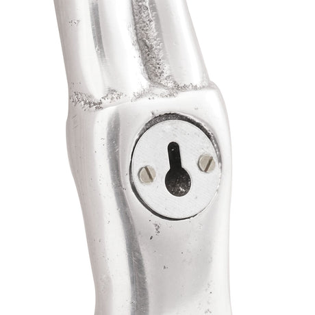 Sculpture Silver 22X8X25 Cm Aluminium