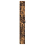 Wardrobe Smoked Oak 55X25X189 Cm Engineered Wood