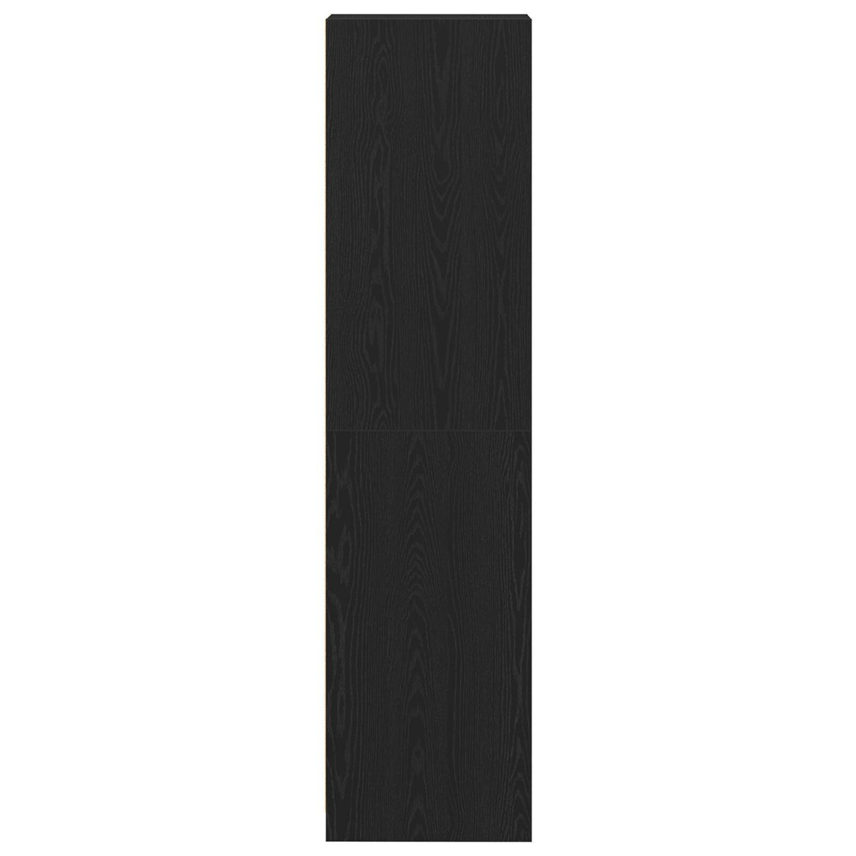 Black Oak Wardrobe 30X50X200 Cm Made From Engineered Wood