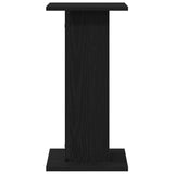 Speaker Stands 2 Pcs Black Oak 30X30X60 Cm Engineered Wood