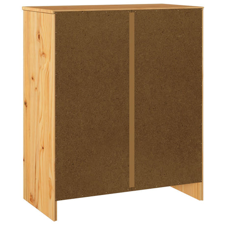 Chest Of Drawers &quot;Drammen&quot; 76,5X40X91 Cm Solid Wood Pine