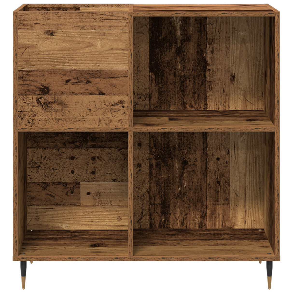 Record Cabinet Artisan Oak 84,5X38X89 Cm Engineered Wood
