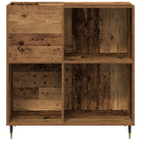 Record Cabinet Artisan Oak 84,5X38X89 Cm Engineered Wood