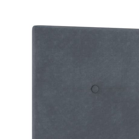 Bed Frame Dark Grey 200X200 Cm Velvet