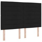 Black Fabric Bed Frame 160X200 Cm