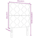 Headboard Diamond Blocks Design Fabric,  Headboard Diamond Blocks Design 160 Cm Fabric