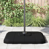 4-Piece Cantilever Parasol Base Set - 130Kg Sand Or 90Kg Water