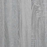 Bed Frame 120X190 Cm Grey Sonoma Engineered Wood