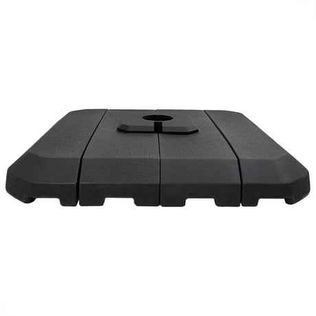 4-Piece Cantilever Parasol Base Set - 130Kg Sand Or 90Kg Water