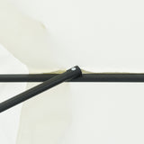 Garden Umbrella 395X245 Cm White
