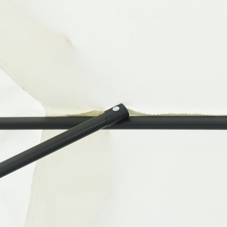 Garden Umbrella 395X245 Cm White