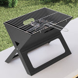 Charcoal Bbq Grill - Foldable, Black, 46X30X31 Cm, Made Of Steel