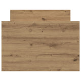 Bed Frame Without Mattress Artisan Oak 75X190 Cm Engineered Wood