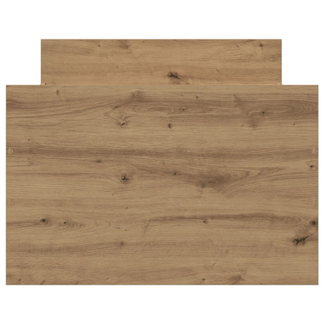 Bed Frame Without Mattress Artisan Oak 75X190 Cm Engineered Wood