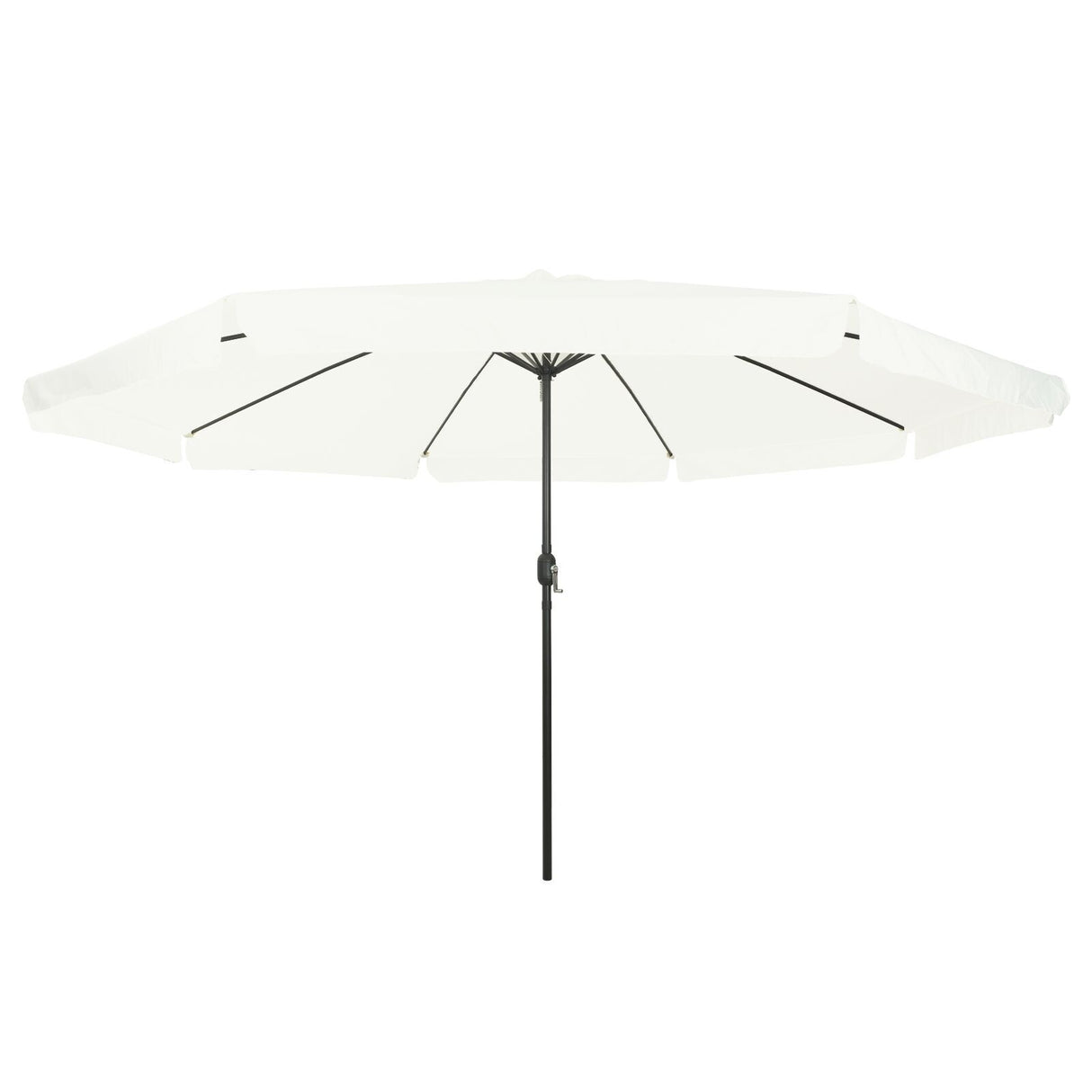 Garden Umbrella 395X245 Cm White