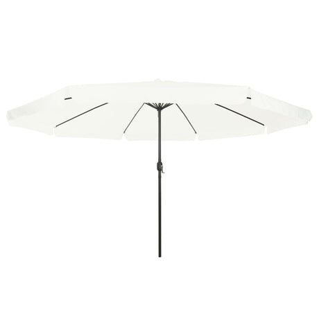Garden Umbrella 395X245 Cm White