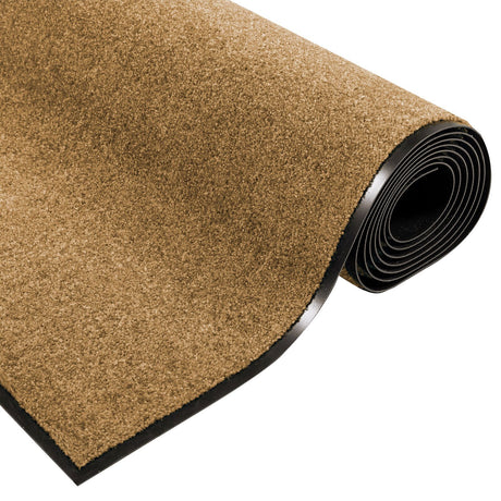 Washable Cream Doormat 120X250 Cm