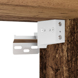 Bedside Cabinet Wall-Mounted Old Wood 35X35X20 Cm