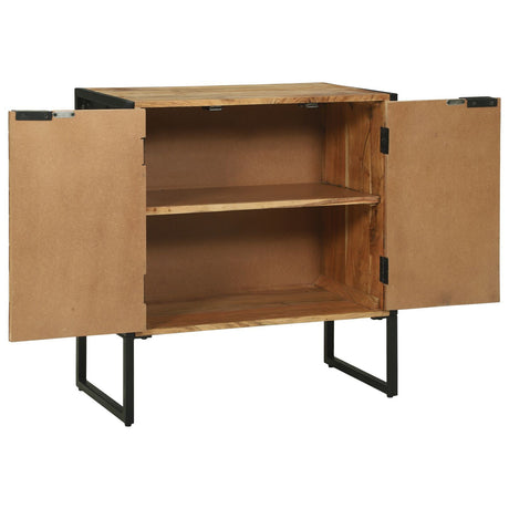 Sideboard 70X35X75 Cm Solid Wood Acacia