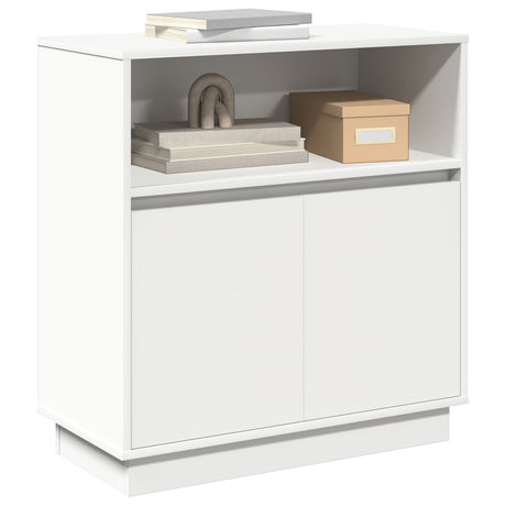 Sideboard With Led 71X34,5X75 Cm Engineered Wood