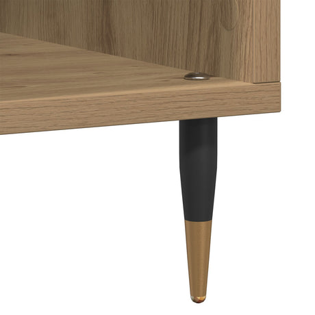 Record Cabinet Old Wood 84,5X38X89 Cm Engineered Wood