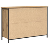 Sideboard Artisan Oak 100X35X70 Cm Engineered Wood And Steel
