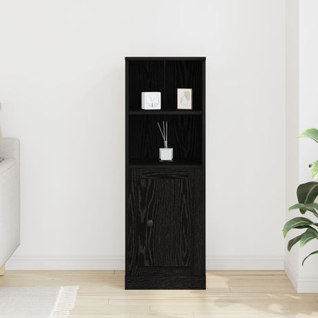 Highboard Black Oak 36X35.5X103.5 Cm Engineered Wood