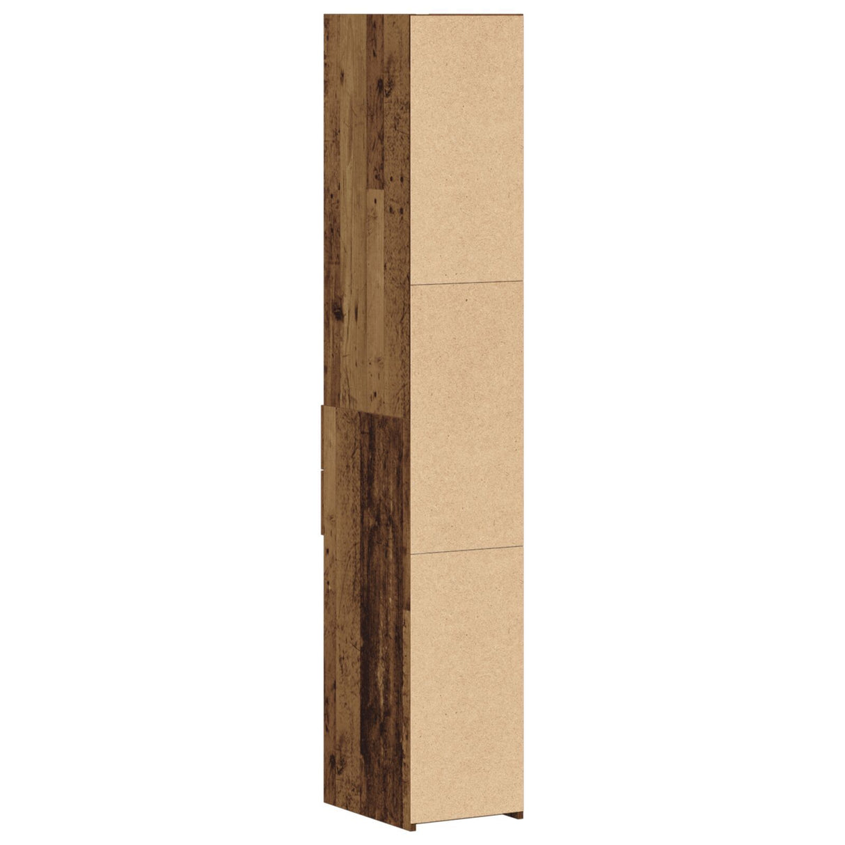 Highboard Old Wood 30X42,5X185 Cm Engineered Wood