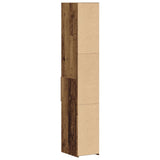 Highboard Old Wood 30X42,5X185 Cm Engineered Wood