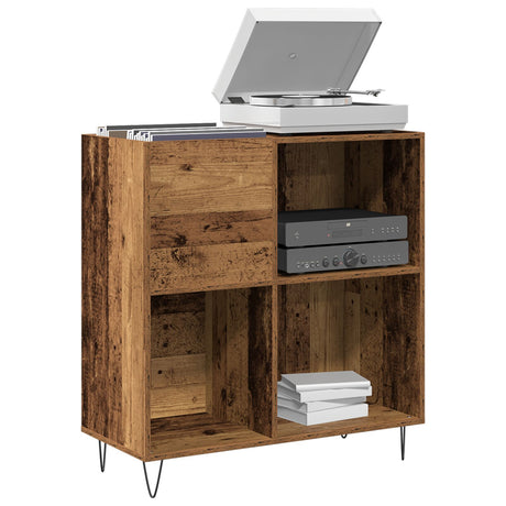 Media Cabinet Artisan Oak 84.5X38X90 Cm Engineered Wood