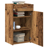 Sideboard Old Wood 30X42,5X93 Cm Engineered Wood